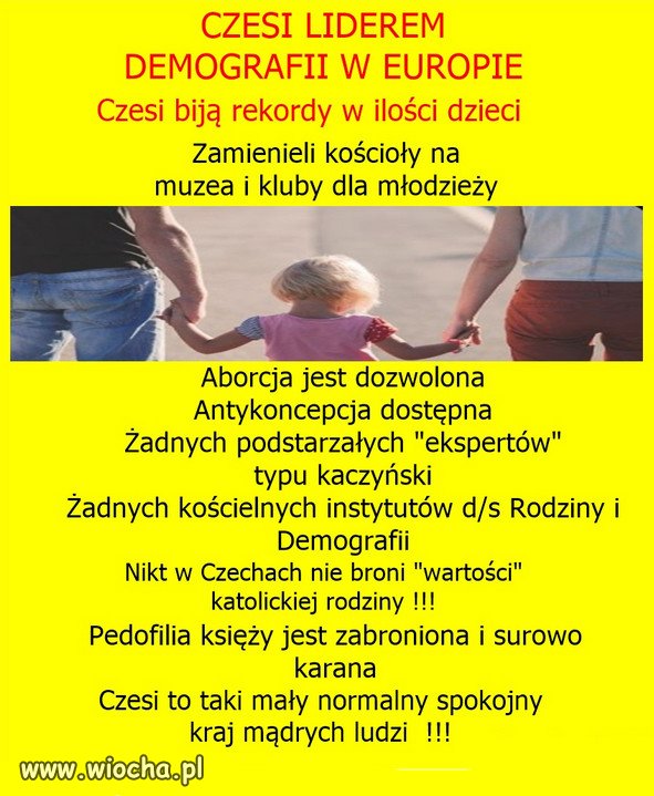 Może Polacy wezmą przykład od Czechów?