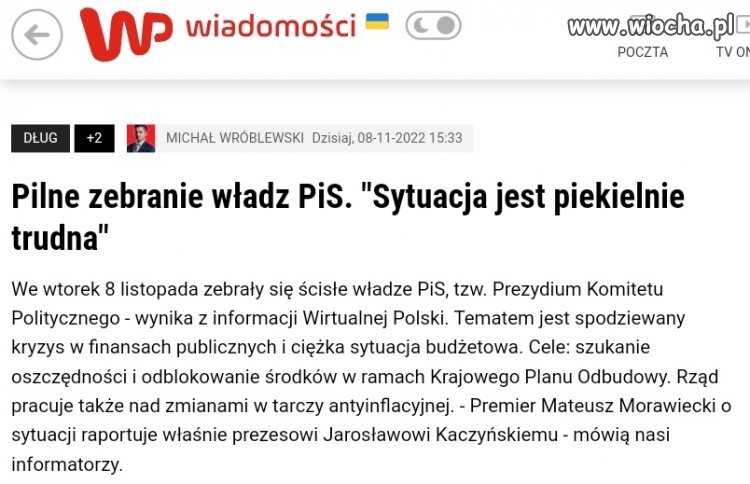Premier raportuje prezesowi???