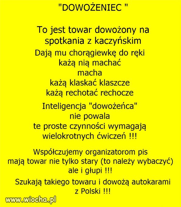 "dowożeniec"