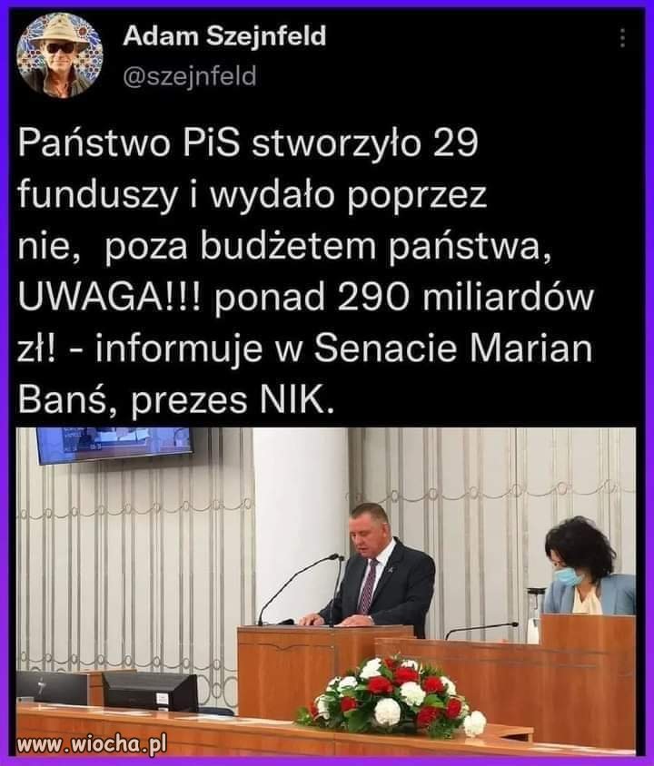 Te pieniądze mają być włączone do głównej części wykonania budżetu wg. kamieni milowych, ale jak