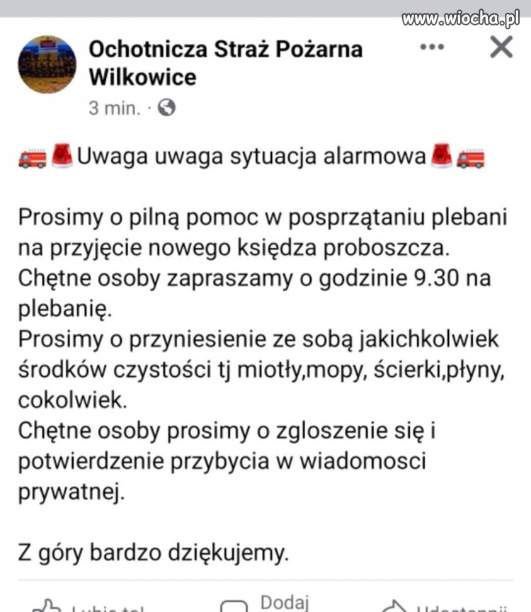 Strażacy ochotnicy... 