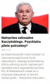 Kaczyński może cierpieć na zespół Hoovera...