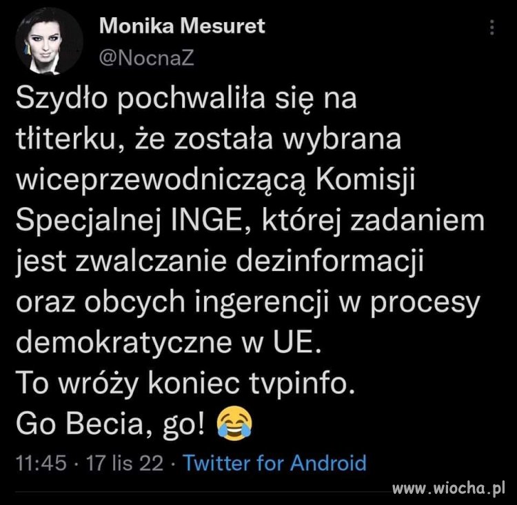 Szydło się chwali 