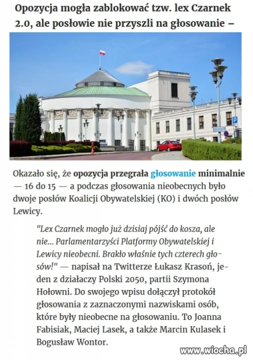 Macie swoją opozycję, ile jest warta?