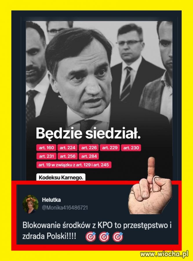Będzie siedział