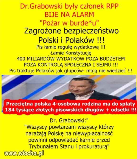Niebawem Polska będzie Grecja, Turcja i Wenezuela.
