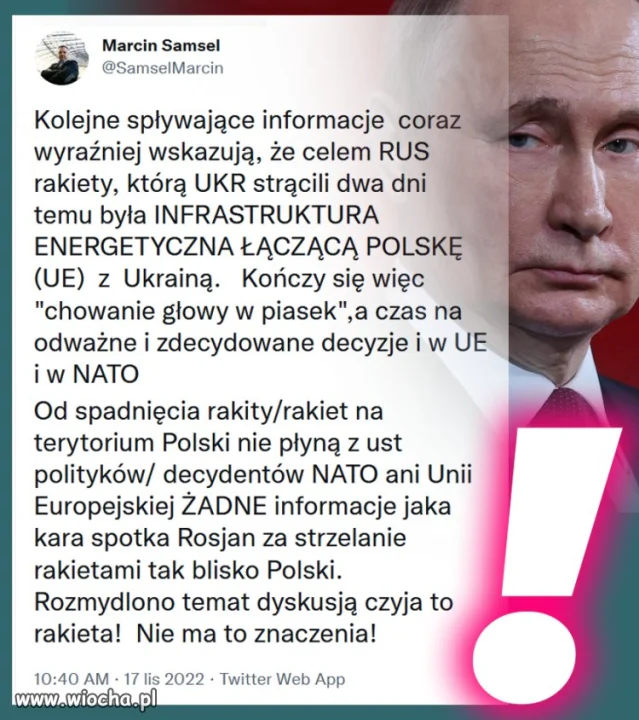 Jeżeli Rosjanie atakowali przygraniczną elektrownię i sieci przesyłowe prądu do Polski...