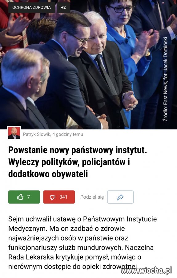 Jakt to było? Władza się wyżywi (i wyleczy).