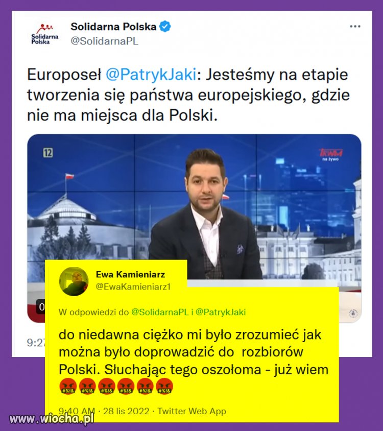 Wolę Europaństwo, w którym będę czuć się bezpiecznie niż osamotniony kraj pod butem PiS