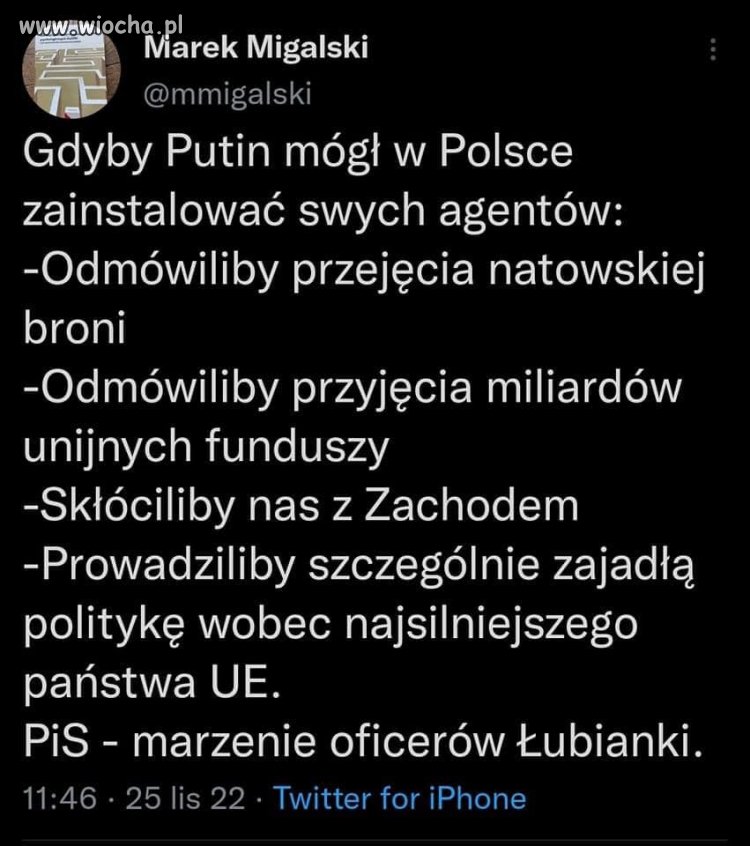 Musimy zdać sobie z tego sprawę