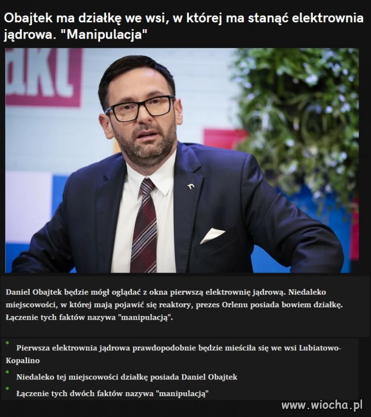 Obsrajtek znów knuje, jak wyd.mać polakow.