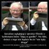 Prezes ogladał film  