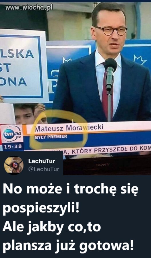 No może i trochę się pospieszyli!