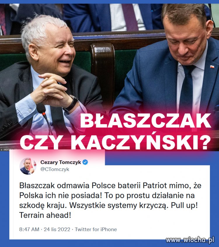 Obsesja kaczora ma być zrealizowana nawet kosztem bezpieczeństwa Polski!!!