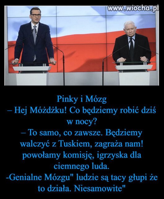 Nie mieli drabinki, więc obniżyli mównice...