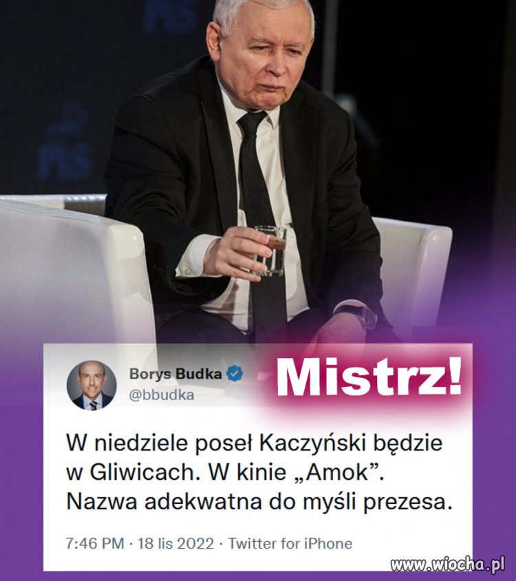 Czyli można będzie powiedzieć, ze Kaczyński jest w amoku