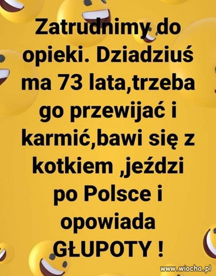 Na mnie i moich bliskich proszę nie liczyć!
