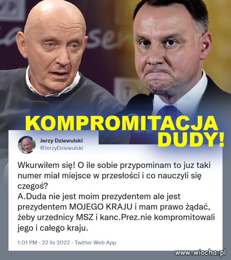 Jaki prezesik taki rząd i pseudo prezydent sami nieudaczniki 