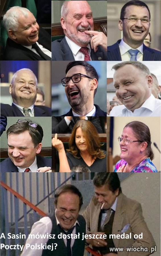 Arogancja władzy i jej szyderczy rechot