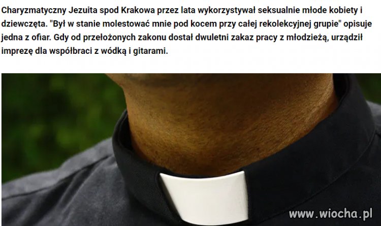 Ilu takich jeszcze chodzi na wolności