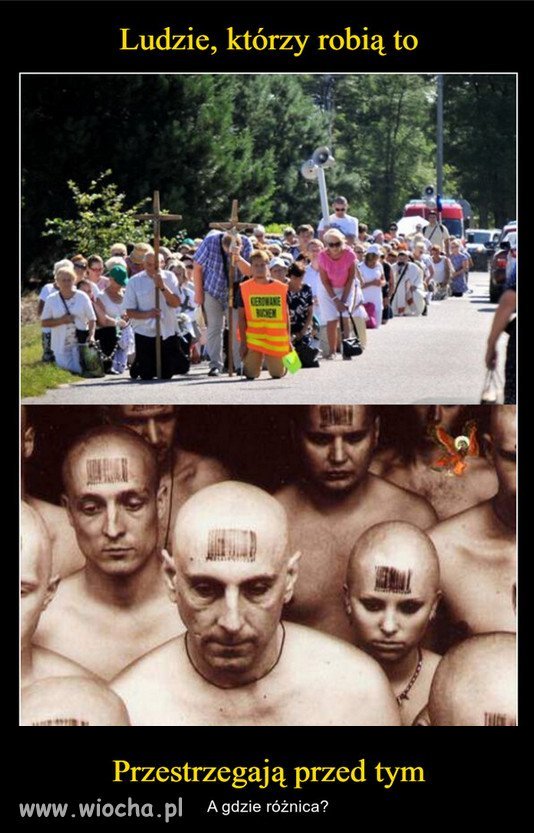 Wszystkie religie tak mają. (Wiara czyni czuba)