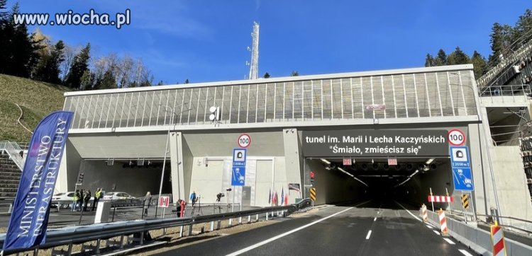 Tunel uroczyście otwarty