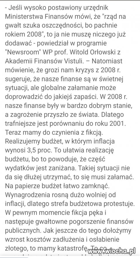 Tak się kończy pisowski socjalizm 