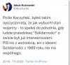 Skoro był takim działaczem to dlaczego nie był internowany??