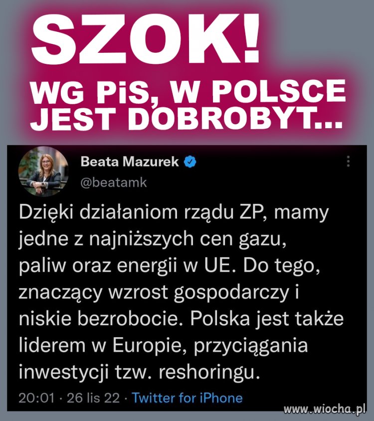 I co Wy na to? Dawno nie było tak