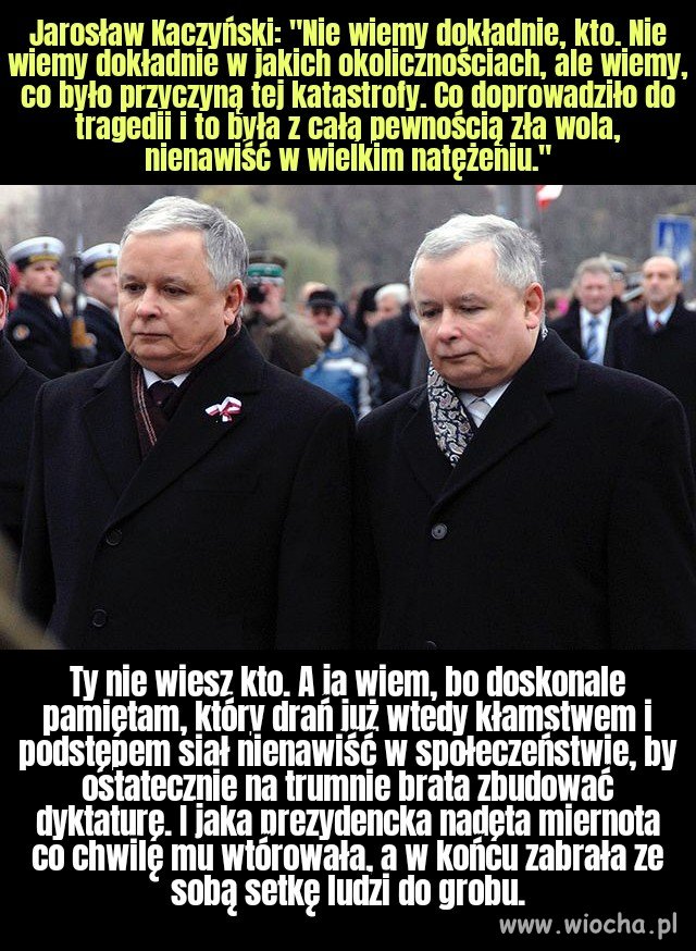 Może ktoś powinien mu to wprost powiedzieć?