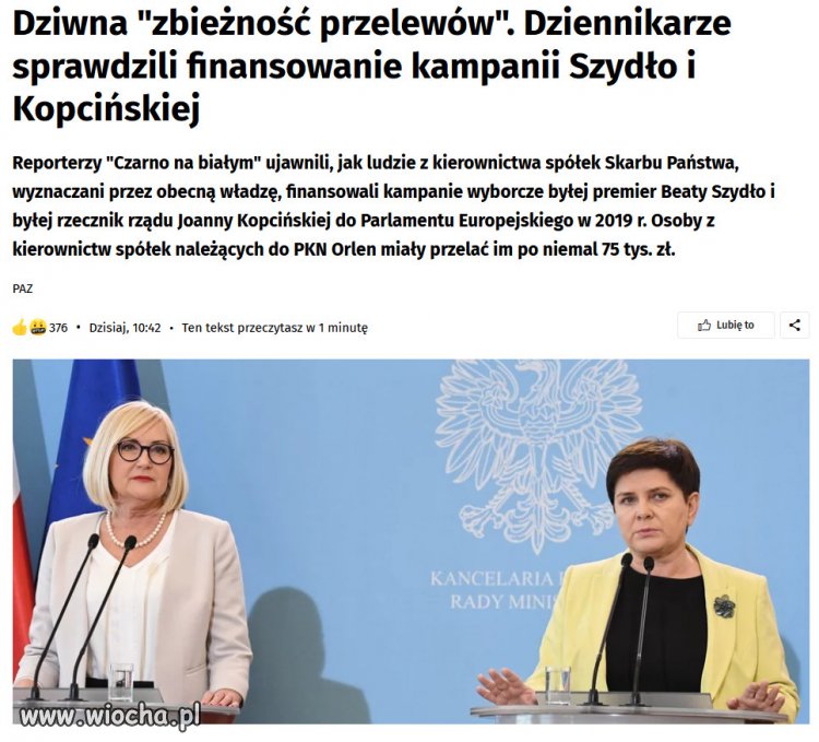 To prawda...PiS kradnie, ale sie dzieli z partia I KK!