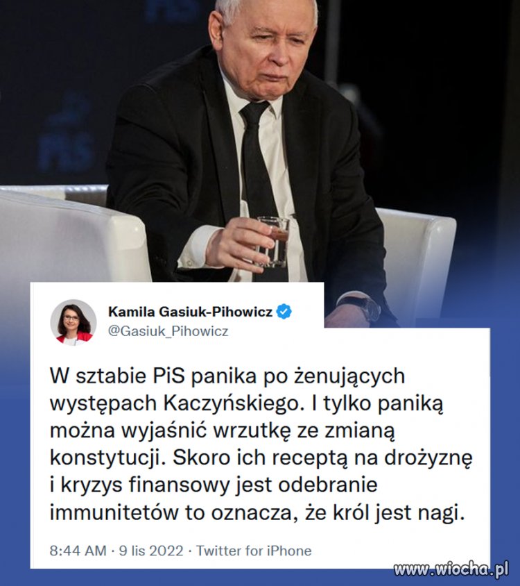 ...to oznacza, że król jest nagi