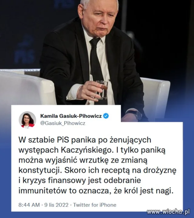 ...to oznacza, że król jest nagi