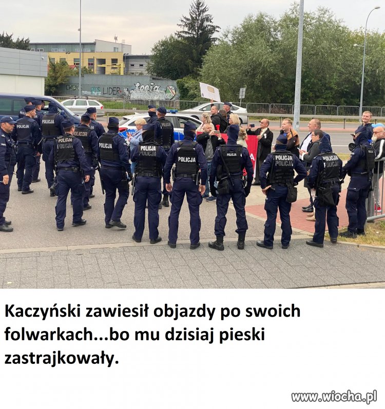 Dzisiaj strajk służb mundurowych