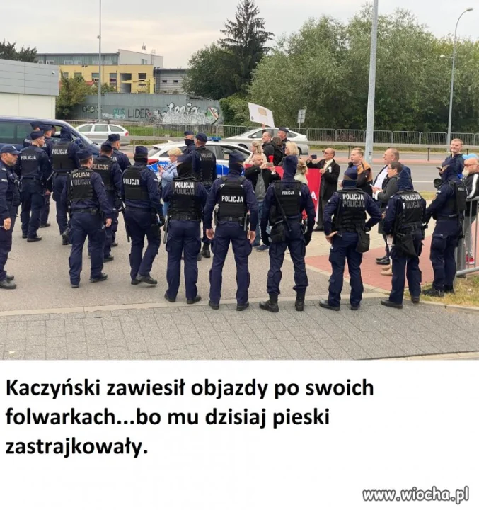 Dzisiaj strajk służb mundurowych