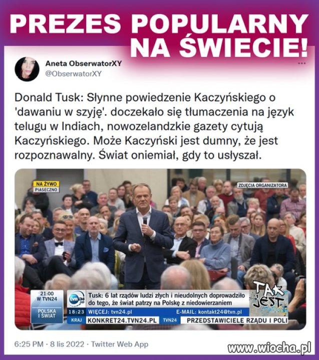 Wielki "sukces" Jarosława