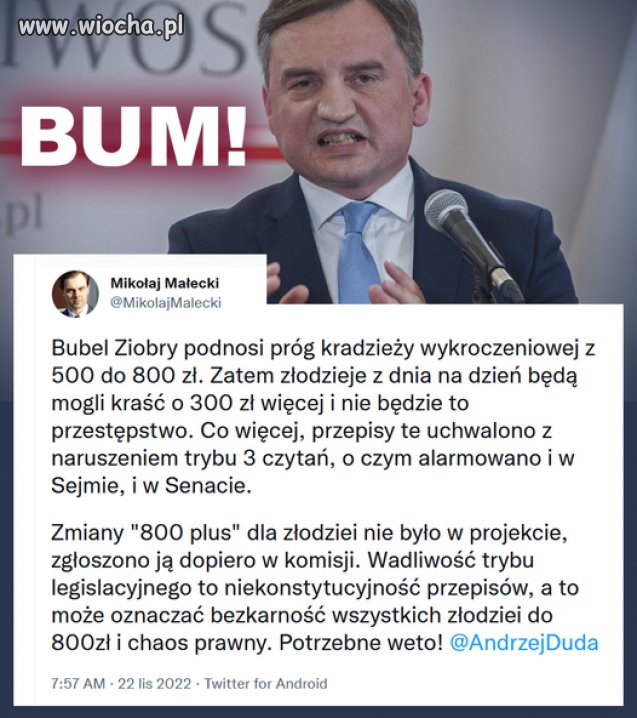 By żyło się lepiej... Złodziejom