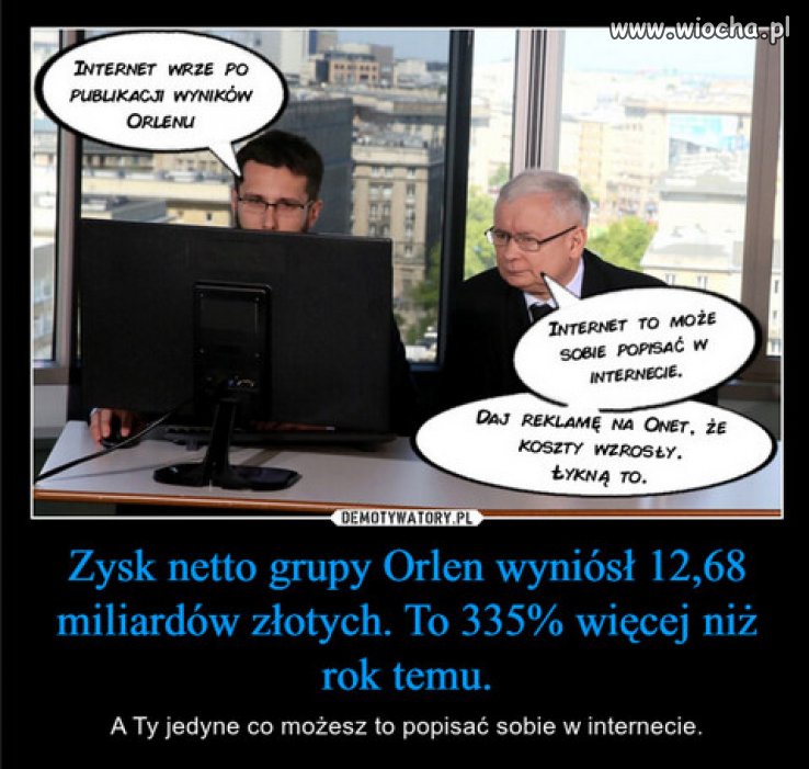 Narod nie moze wiedziec ze klamiemy i kradniemy...