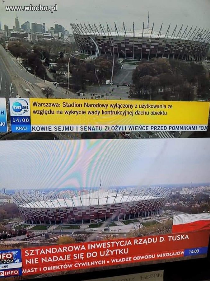 Wina Tuska wiadomo bo budował