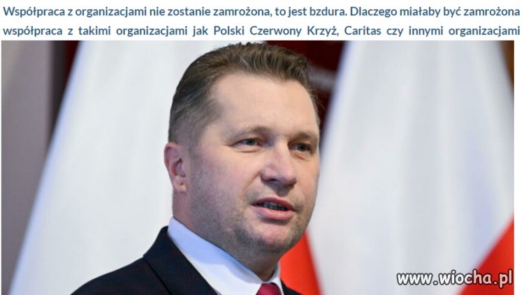 To nieprawda że lex czarnek blokuje organizacje pozarządowe