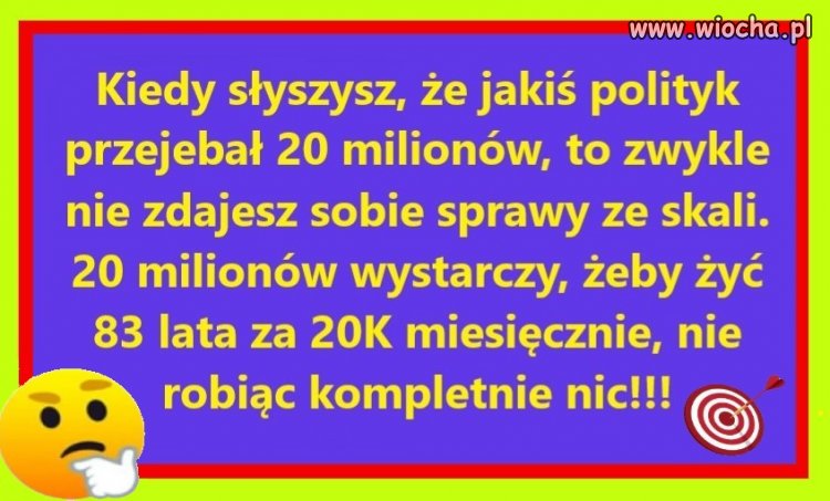 Kasa z podatków wydana na różne takie tam działania