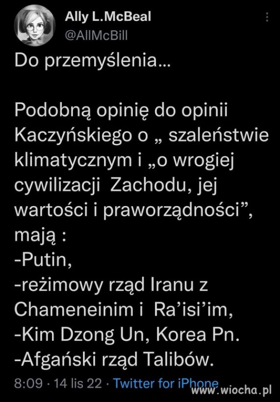 Kaczynski tak ma, jak inni dyktatorzy...