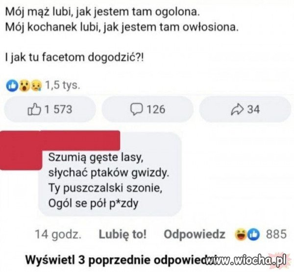Kobieta ma problem.