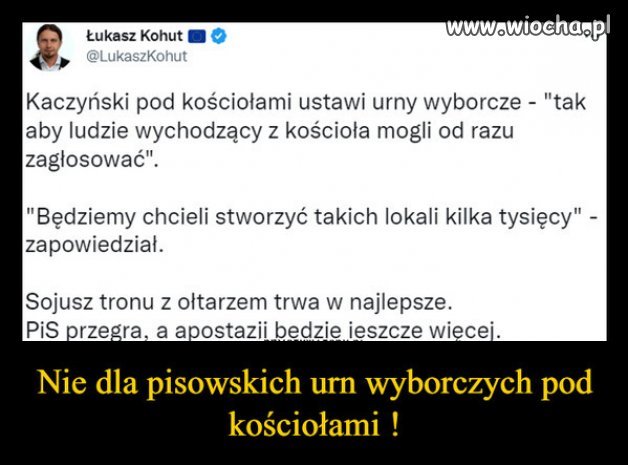 Kaczor fizjologicznie nie znosi żadnego sprzeciwu.