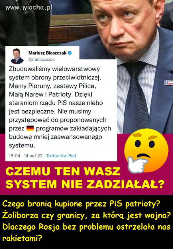 Pytanie na trudne czasy