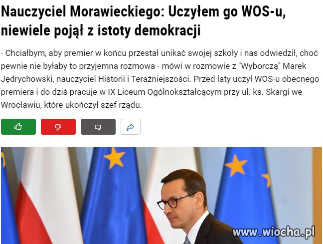 Pinokio wezwany przez byłego nauczyciela