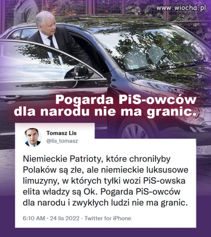 Pisowska obłuda i zakłamanie