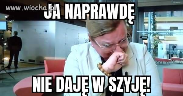 Prezesie ja naprawdę nie daję w szyję