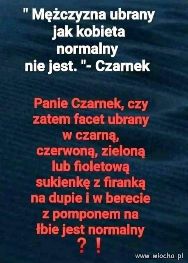 Jest normalny czy nie jest normalny ?