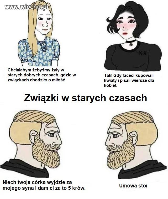 Tak, dawniej było romantycznie